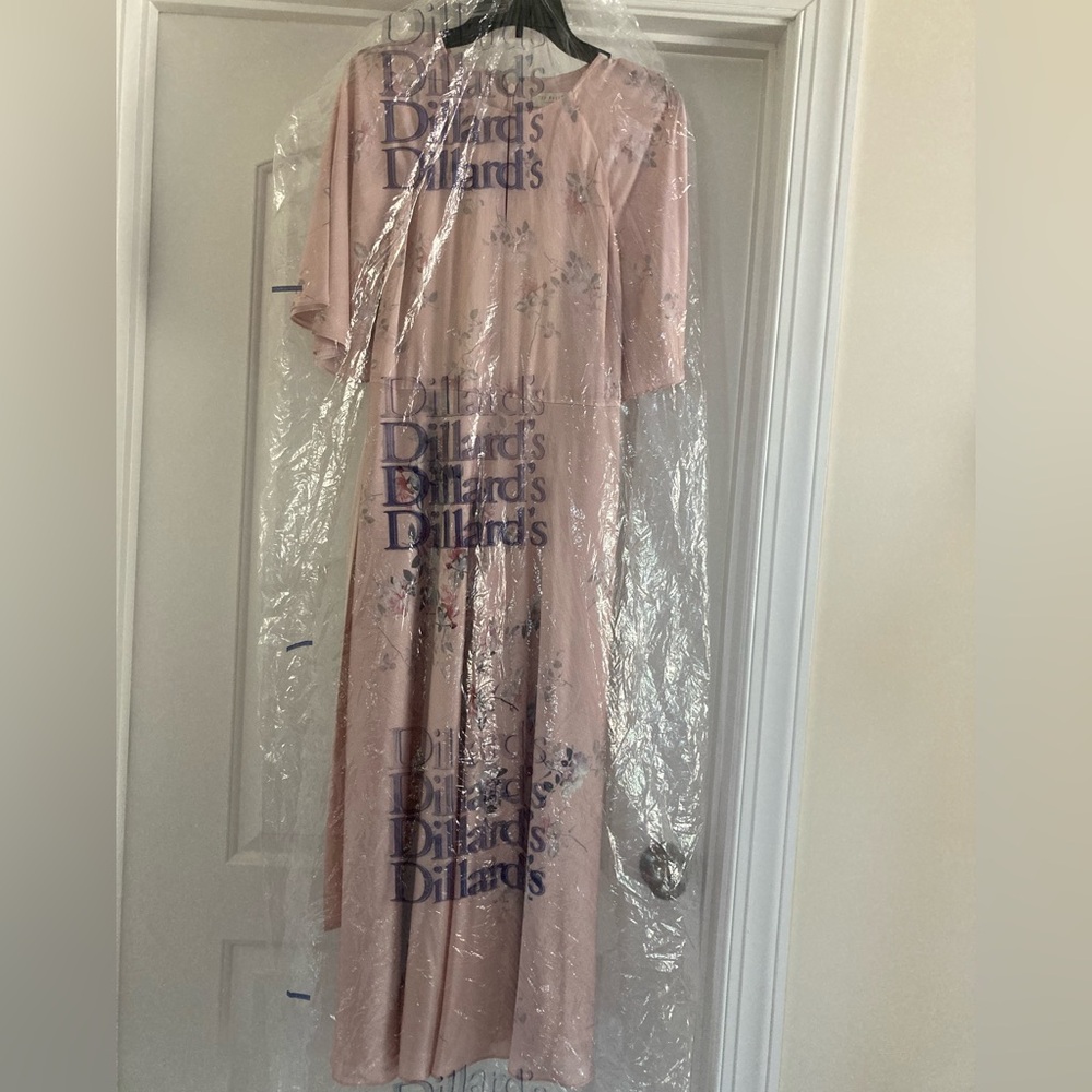 Ted Baker dress Elegant Floral Pink size UK (4)-US(10) Missing belt - Picture 4 of 10